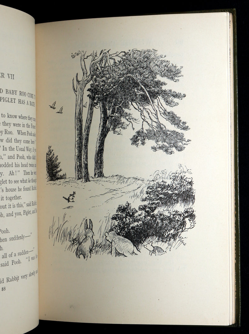 1926 First Deluxe Edition - Winnie-The-Pooh by A. A. Milne and E. H. Shepard