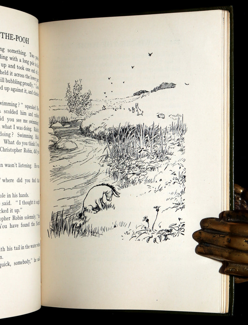 1926 First Deluxe Edition - Winnie-The-Pooh by A. A. Milne and E. H. Shepard