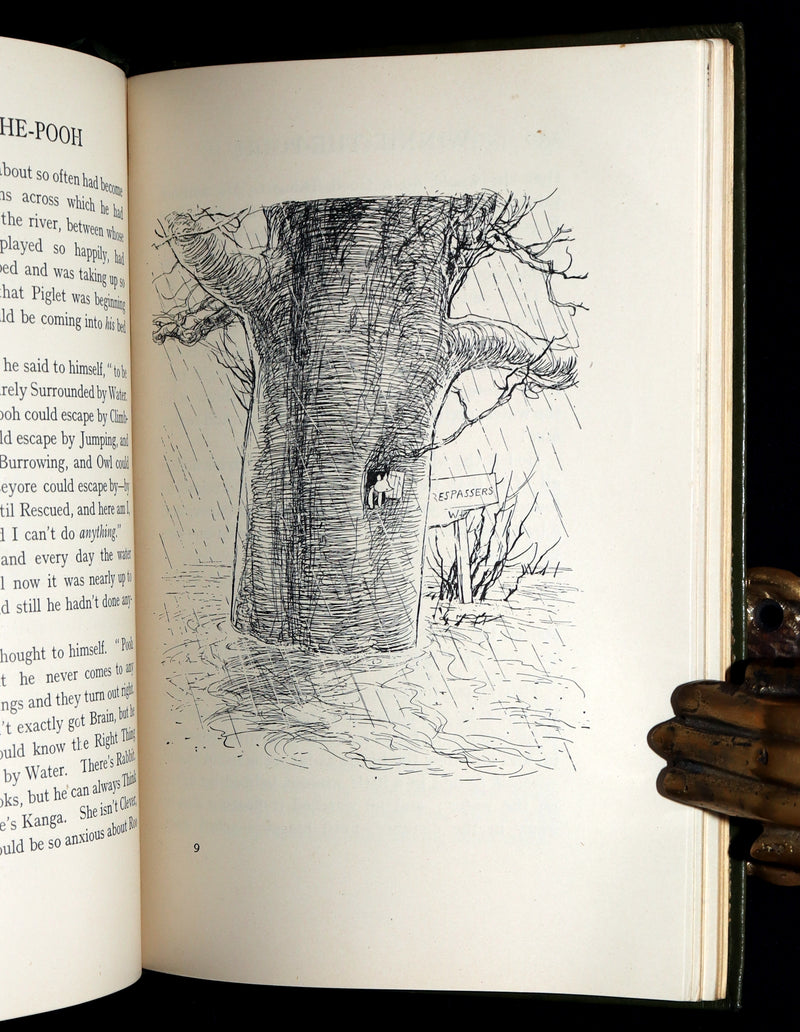 1926 First Deluxe Edition - Winnie-The-Pooh by A. A. Milne and E. H. Shepard