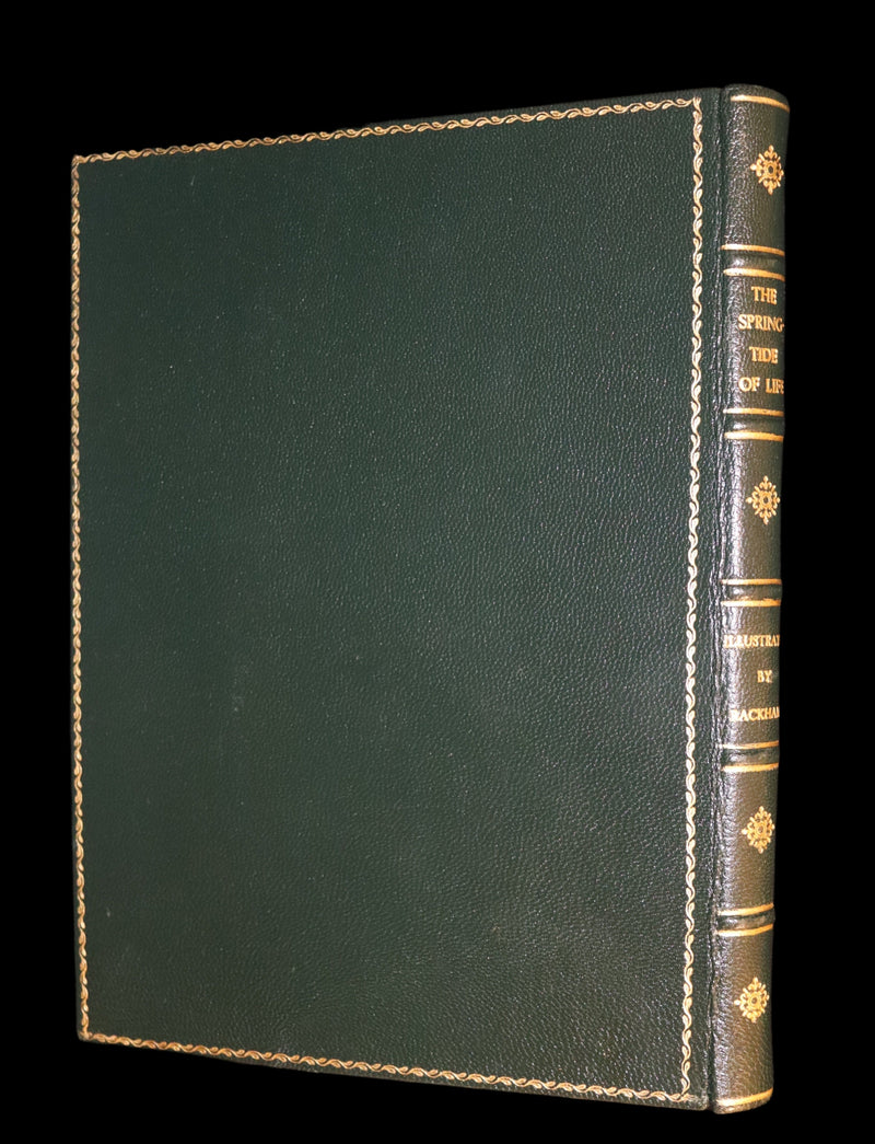 1918 Rare First Edition - The Springtide of Life, Poems of Childhood illustrated by Arthur Rackham.