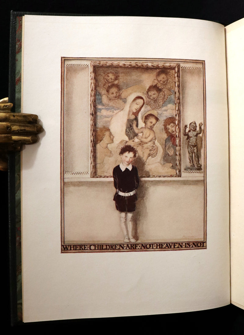 1918 Rare First Edition - The Springtide of Life, Poems of Childhood illustrated by Arthur Rackham.