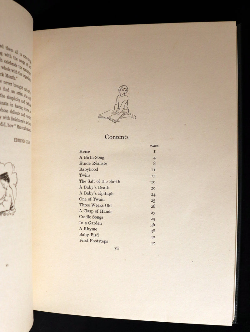 1918 Rare First Edition - The Springtide of Life, Poems of Childhood illustrated by Arthur Rackham.