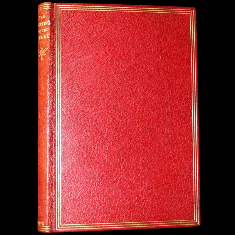 1876 Rare First Edition - The Hunting of the SNARK by Lewis Carroll bound by Sangorski & Sutcliffe.