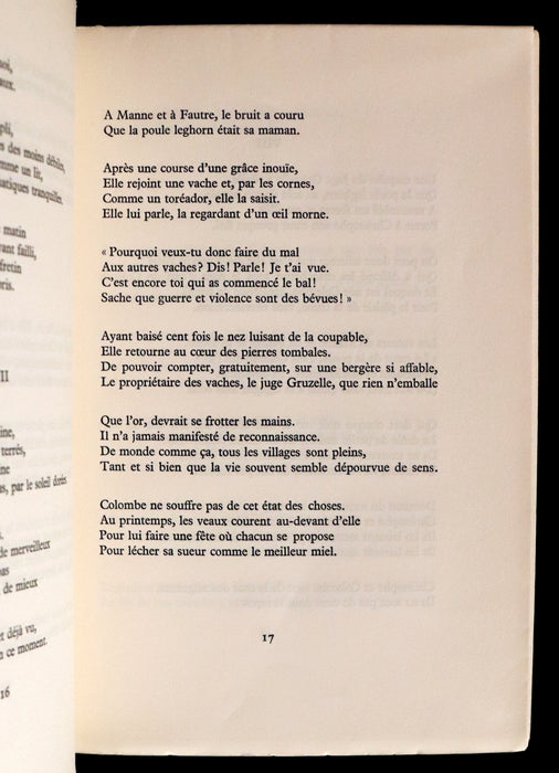 1969 Scarce Limited First French Edition - La Fille de Christophe Colomb by Rejean Ducharme.