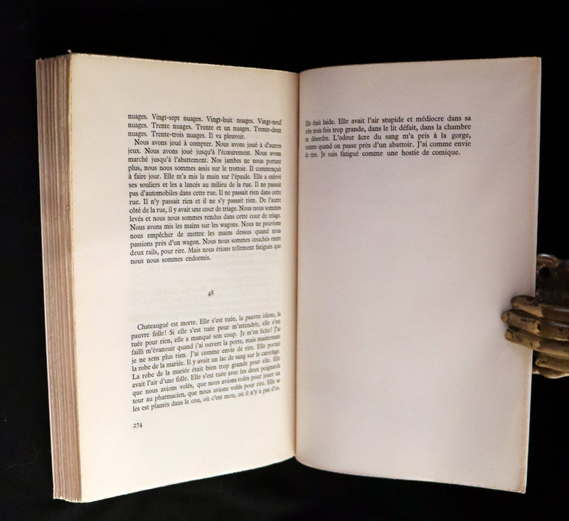 1967 Scarce Limited First French Edition - Le Nez qui Voque by Réjean Ducharme. #7/35.