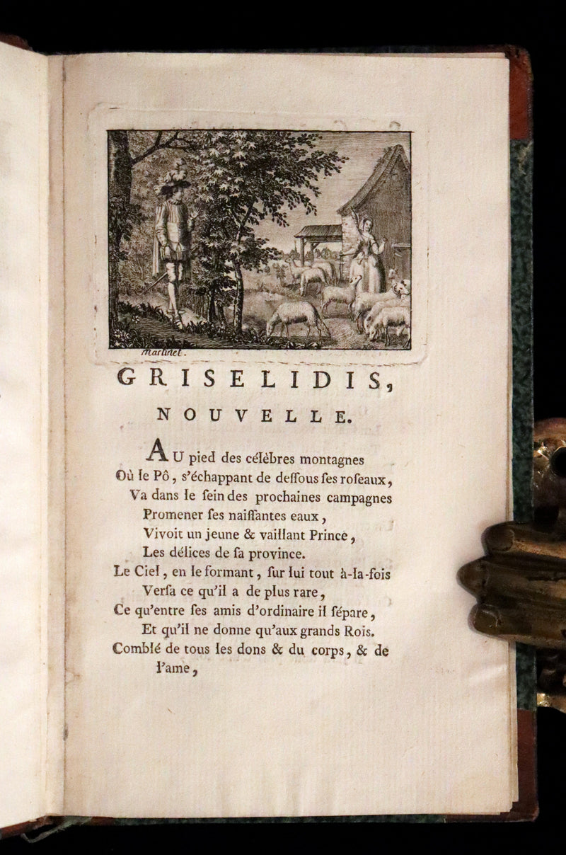 1781 Scarce French early Fairy Tales ~ Griselidis, Peau d’Ane and Contes by Perrault.