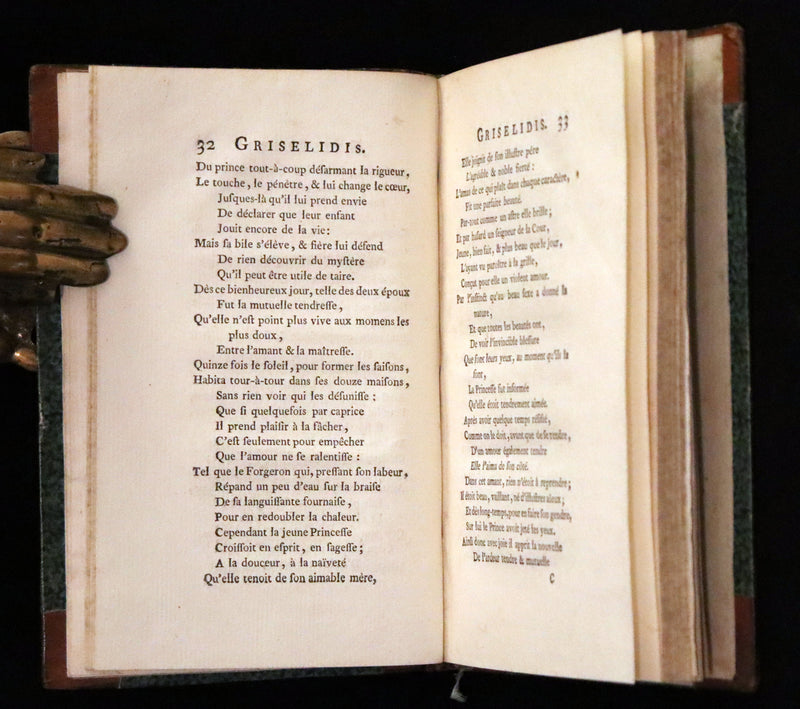 1781 Scarce French early Fairy Tales ~ Griselidis, Peau d’Ane and Contes by Perrault.
