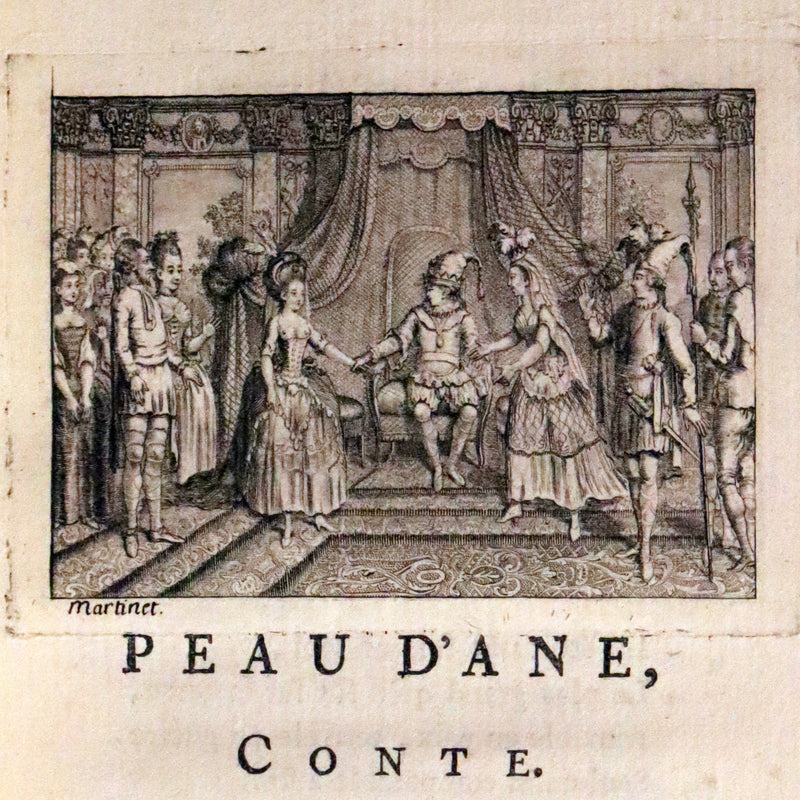 1781 Scarce French early Fairy Tales ~ Griselidis, Peau d’Ane and Contes by Perrault.