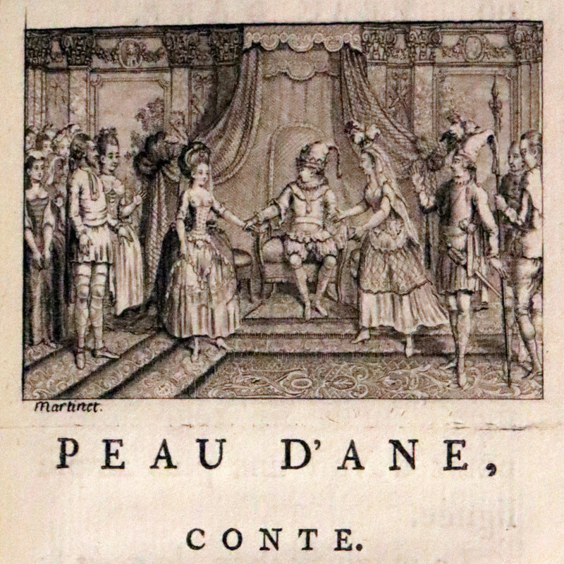 1781 Scarce French early Fairy Tales ~ Griselidis, Peau d’Ane and Contes by Perrault.