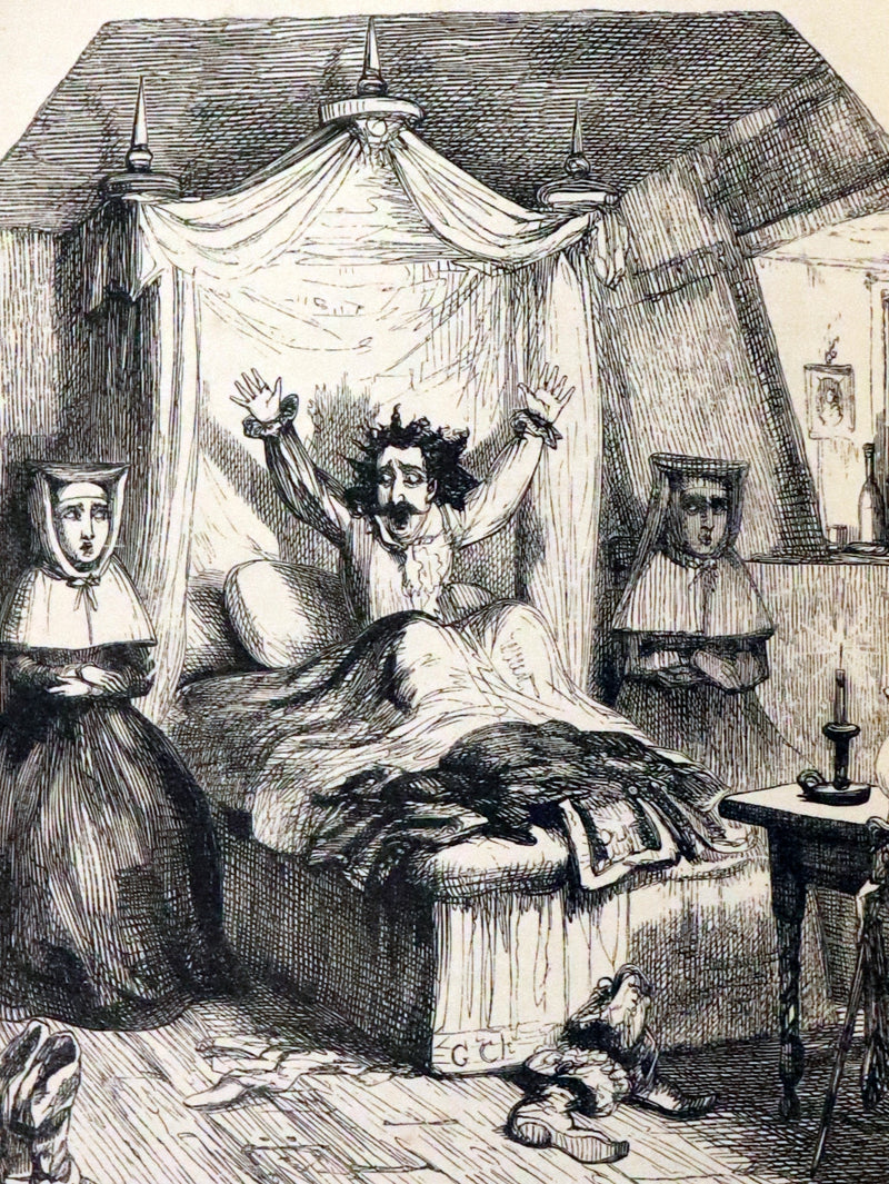 1870 Beautiful Binding - INGOLDSBY LEGENDS Illustrated by Cruikshank, Leech and Tenniel.