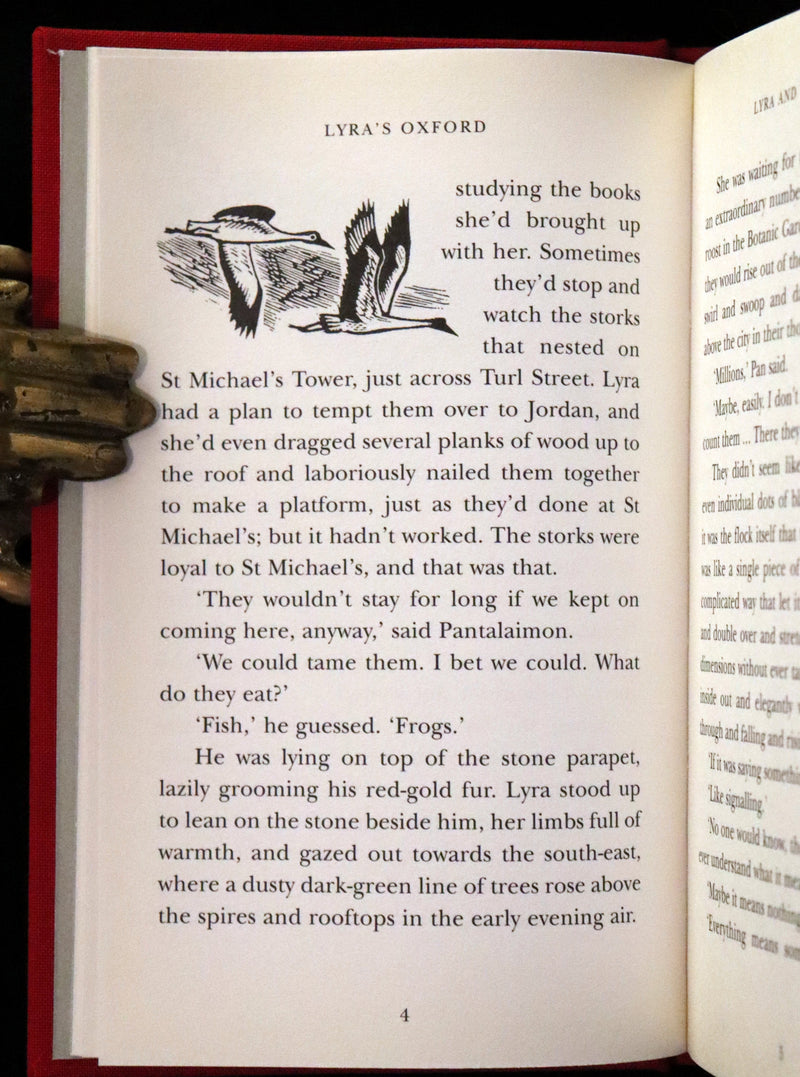 2003 Signed First Edition - LYRA'S OXFORD (His Dark Materials) by Philip Pullman. Illustrated.