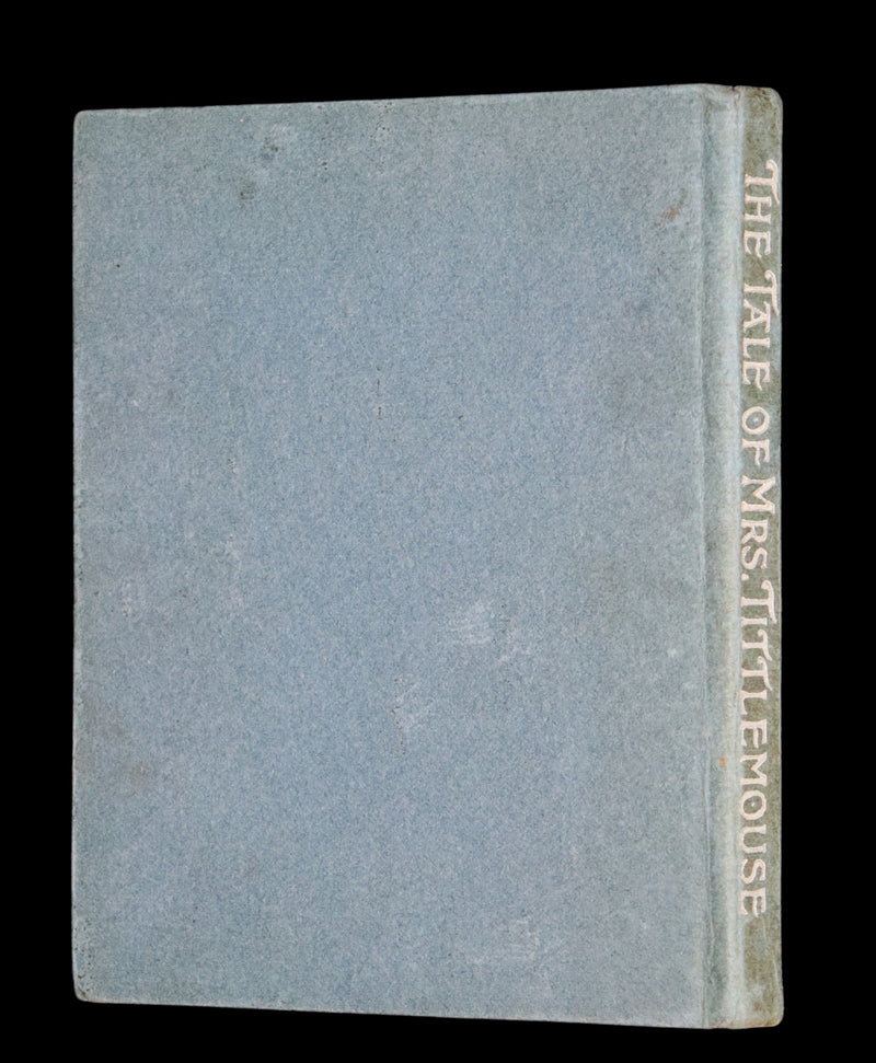 1910 Rare First Edition - The Tale of Mrs. Tittlemouse by Beatrix Potter.