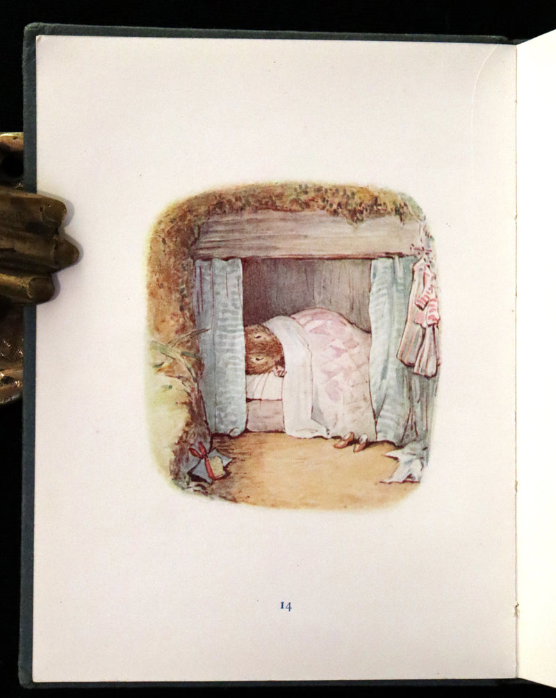 1910 Rare First Edition - The Tale of Mrs. Tittlemouse by Beatrix Potter.