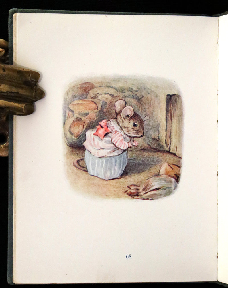 1910 Rare First Edition - The Tale of Mrs. Tittlemouse by Beatrix Potter.