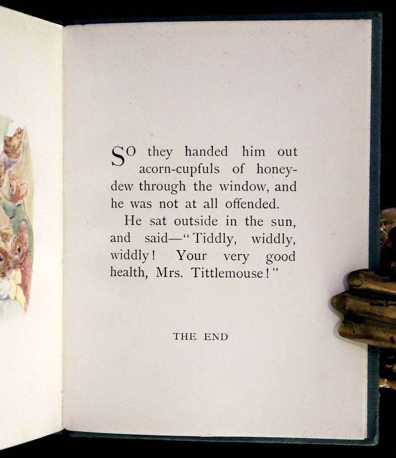 1910 Rare First Edition - The Tale of Mrs. Tittlemouse by Beatrix Potter.