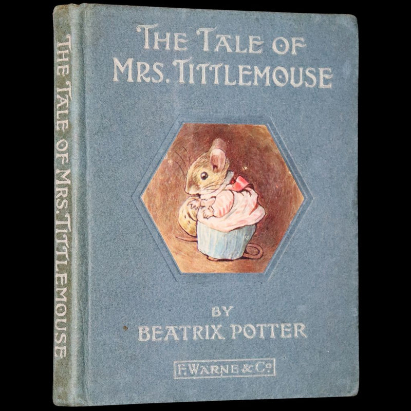 1910 Rare First Edition - The Tale of Mrs. Tittlemouse by Beatrix Potter.