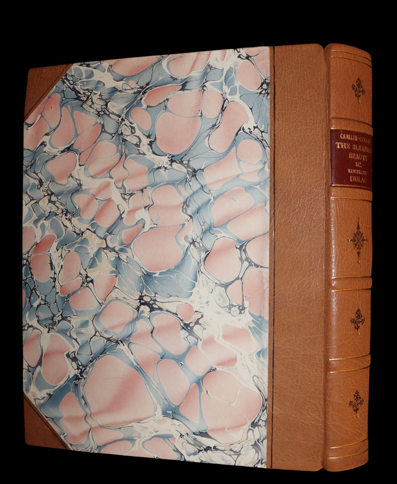 1910 Rare Signed Limited First Edition #61/1000 - Edmund Dulac's Sleeping Beauty and Other Fairy Tales. Illustrated.