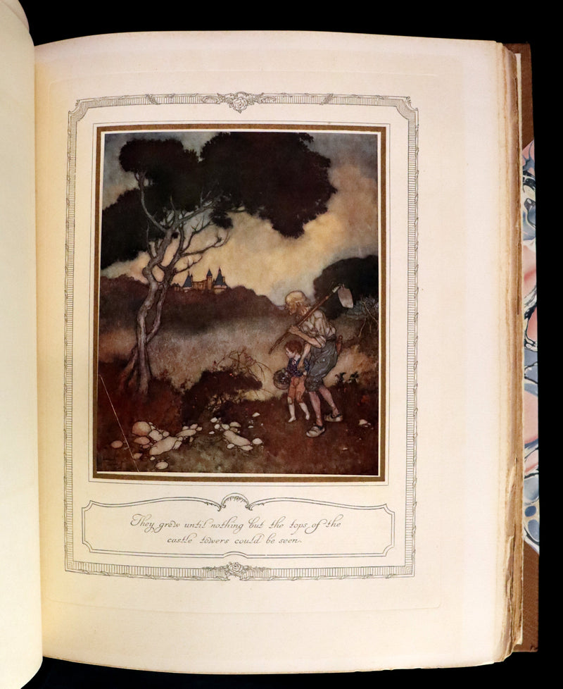 1910 Rare Signed Limited First Edition #61/1000 - Edmund Dulac's Sleeping Beauty and Other Fairy Tales. Illustrated.