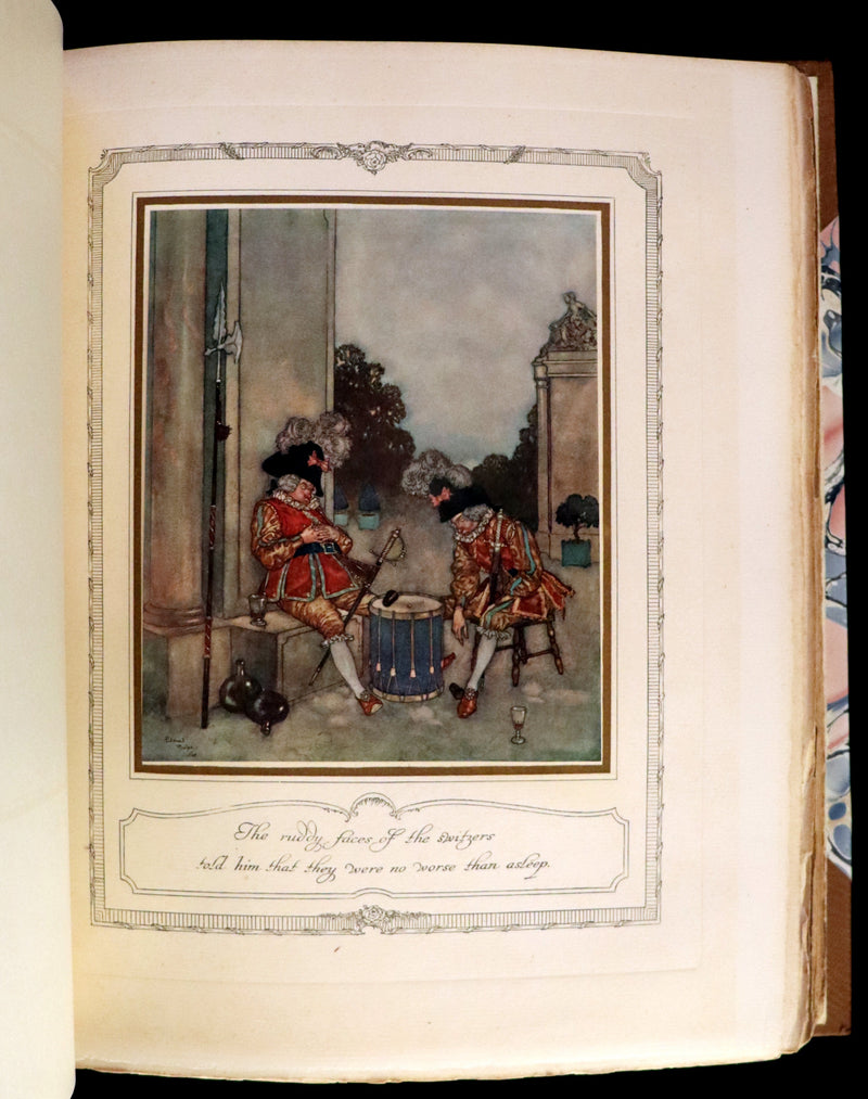 1910 Rare Signed Limited First Edition #61/1000 - Edmund Dulac's Sleeping Beauty and Other Fairy Tales. Illustrated.