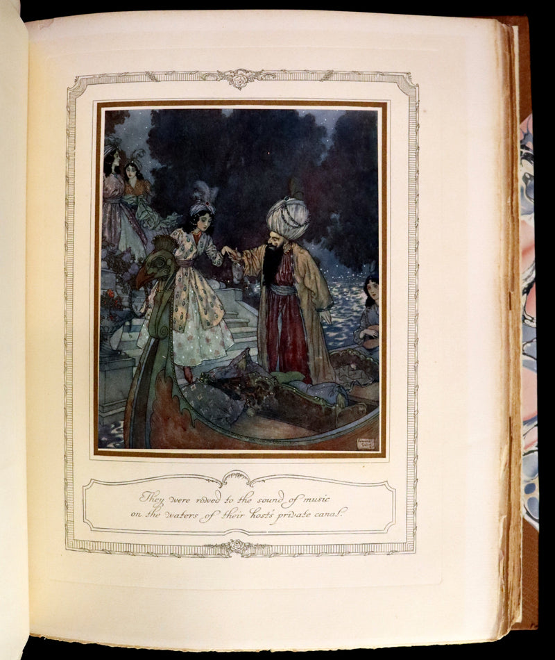 1910 Rare Signed Limited First Edition #61/1000 - Edmund Dulac's Sleeping Beauty and Other Fairy Tales. Illustrated.