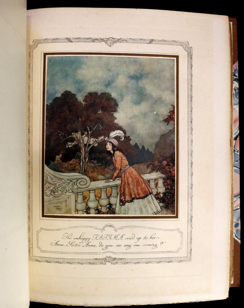 1910 Rare Signed Limited First Edition #61/1000 - Edmund Dulac's Sleeping Beauty and Other Fairy Tales. Illustrated.