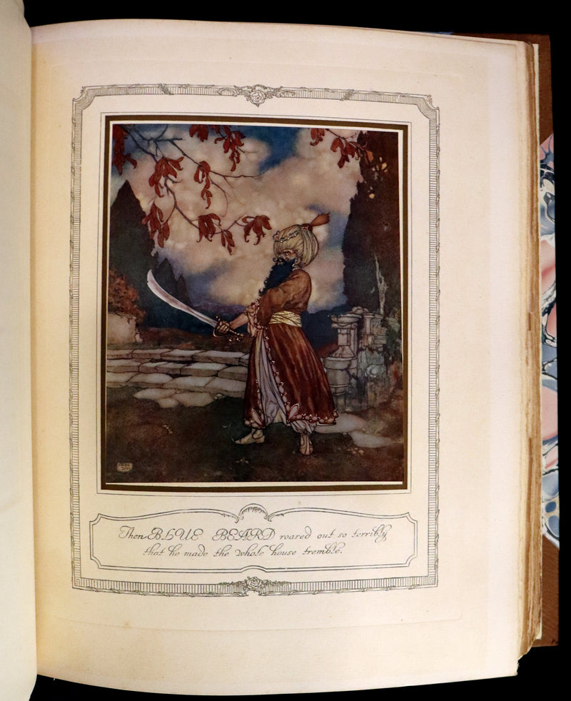 1910 Rare Signed Limited First Edition #61/1000 - Edmund Dulac's Sleeping Beauty and Other Fairy Tales. Illustrated.
