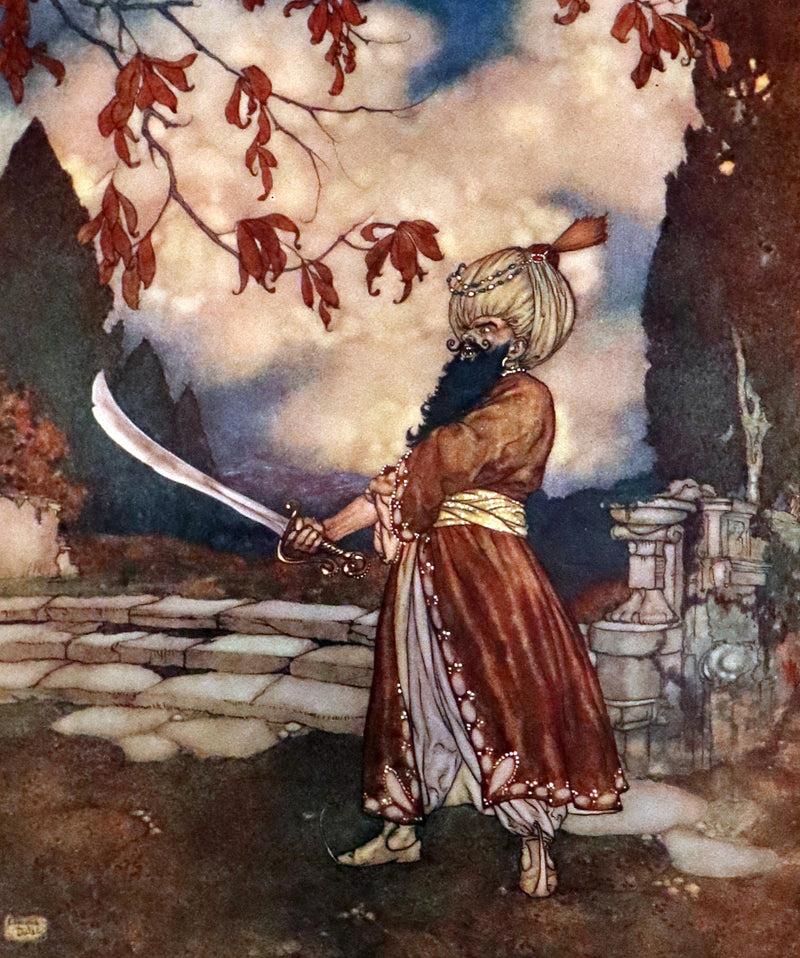 1910 Rare Signed Limited First Edition #61/1000 - Edmund Dulac's Sleeping Beauty and Other Fairy Tales. Illustrated.