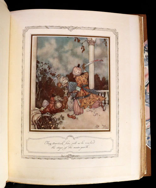1910 Rare Signed Limited First Edition #61/1000 - Edmund Dulac's Sleeping Beauty and Other Fairy Tales. Illustrated.