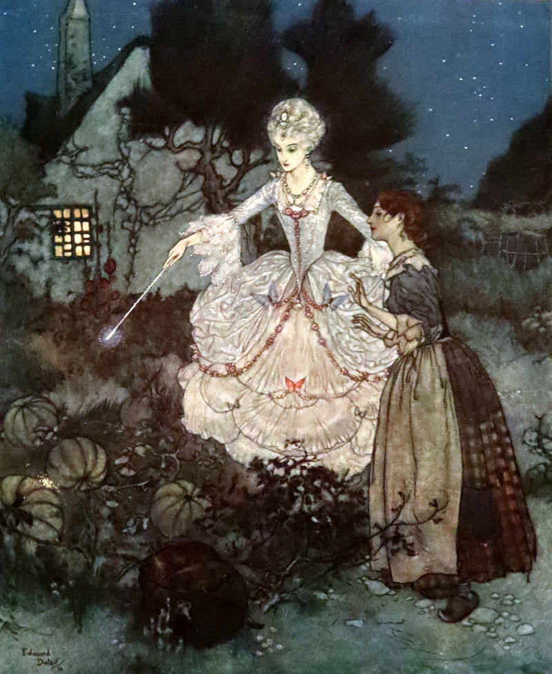 1910 Rare Signed Limited First Edition #61/1000 - Edmund Dulac's Sleeping Beauty and Other Fairy Tales. Illustrated.