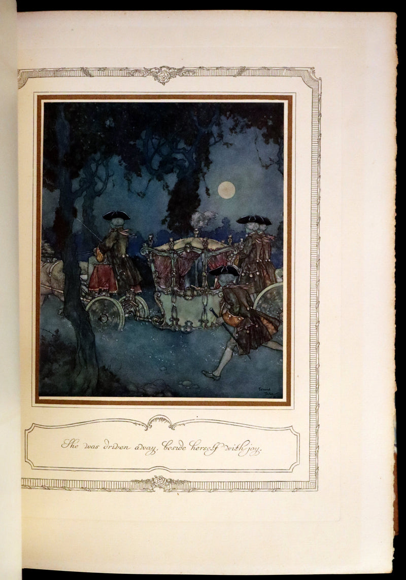 1910 Rare Signed Limited First Edition #61/1000 - Edmund Dulac's Sleeping Beauty and Other Fairy Tales. Illustrated.