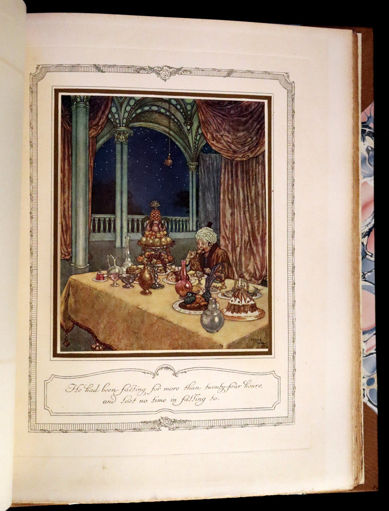 1910 Rare Signed Limited First Edition #61/1000 - Edmund Dulac's Sleeping Beauty and Other Fairy Tales. Illustrated.
