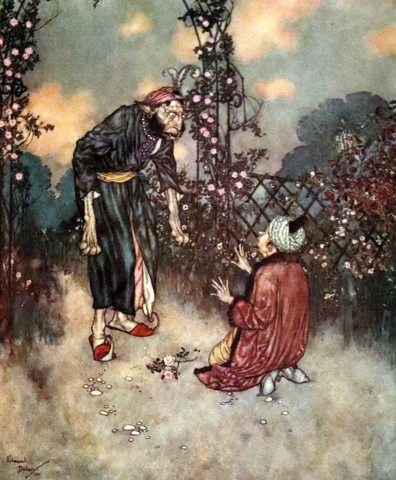 1910 Rare Signed Limited First Edition #61/1000 - Edmund Dulac's Sleeping Beauty and Other Fairy Tales. Illustrated.