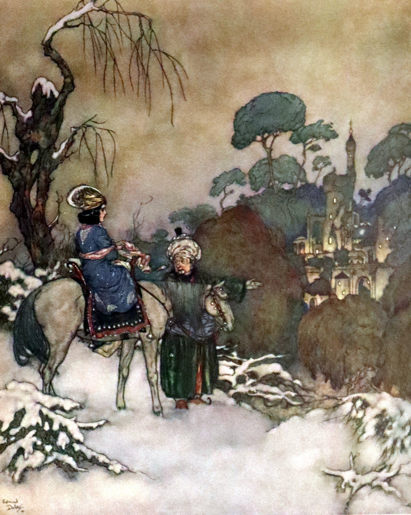 1910 Rare Signed Limited First Edition #61/1000 - Edmund Dulac's Sleeping Beauty and Other Fairy Tales. Illustrated.