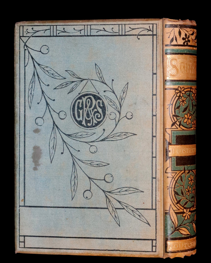 1865 Rare Victorian Book - JOAN OF ARC and Poems by Robert Southey Illustrated by John Gilbert.