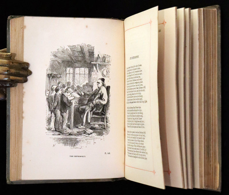 1865 Rare Victorian Book - JOAN OF ARC and Poems by Robert Southey Illustrated by John Gilbert.