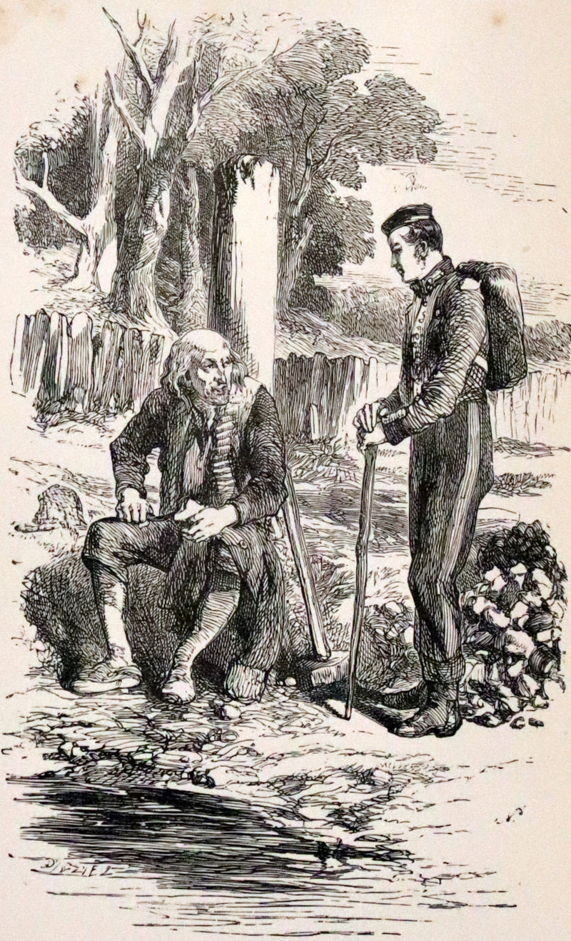 1865 Rare Victorian Book - JOAN OF ARC and Poems by Robert Southey Illustrated by John Gilbert.