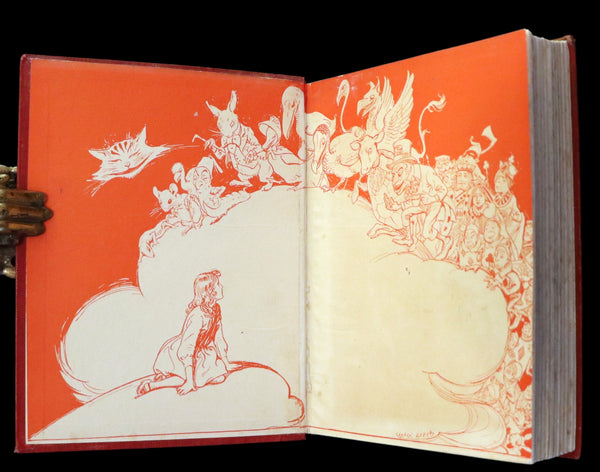 1920 Rare Edition - Alice's Adventures in Wonderland illustrated by George Soper.