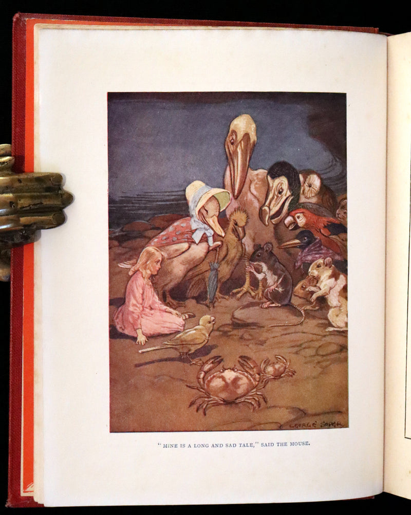 1920 Rare Edition - Alice's Adventures in Wonderland illustrated by George Soper.