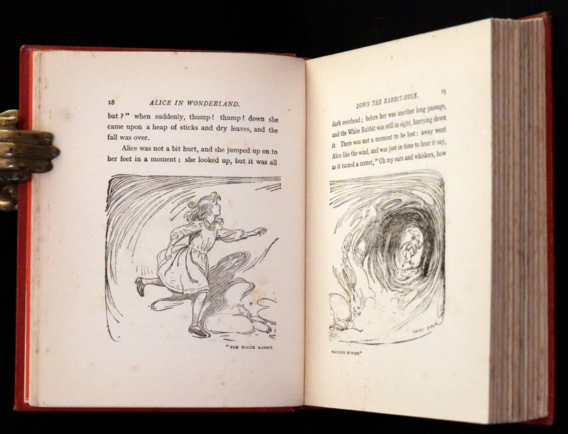 1920 Rare Edition - Alice's Adventures in Wonderland illustrated by George Soper.
