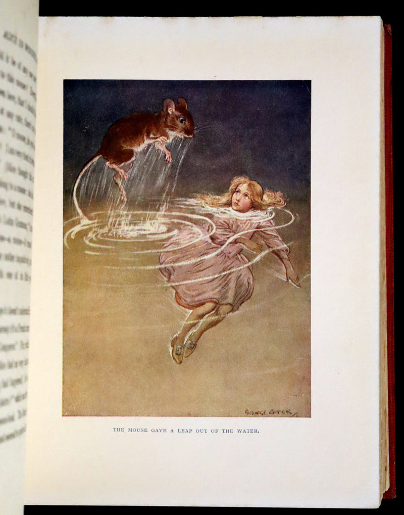 1920 Rare Edition - Alice's Adventures in Wonderland illustrated by George Soper.