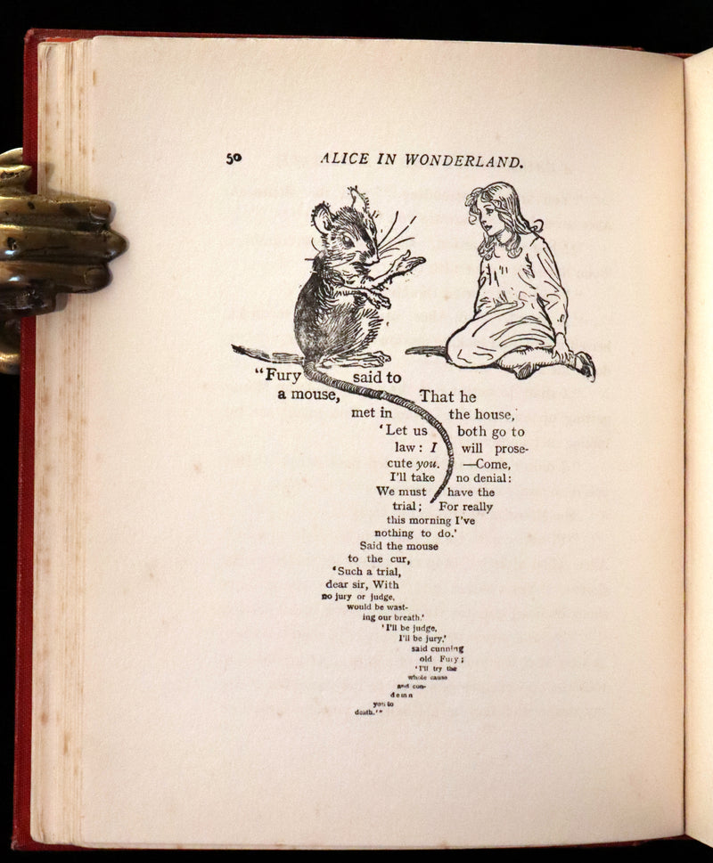 1920 Rare Edition - Alice's Adventures in Wonderland illustrated by George Soper.