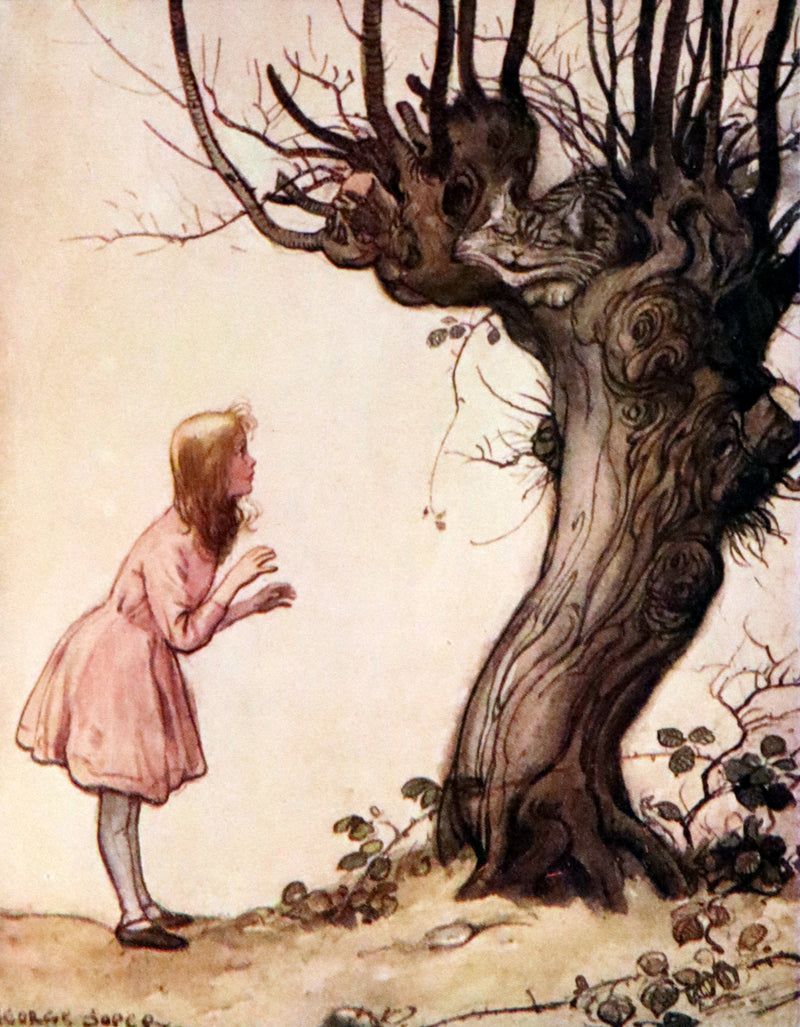 1920 Rare Edition - Alice's Adventures in Wonderland illustrated by George Soper.