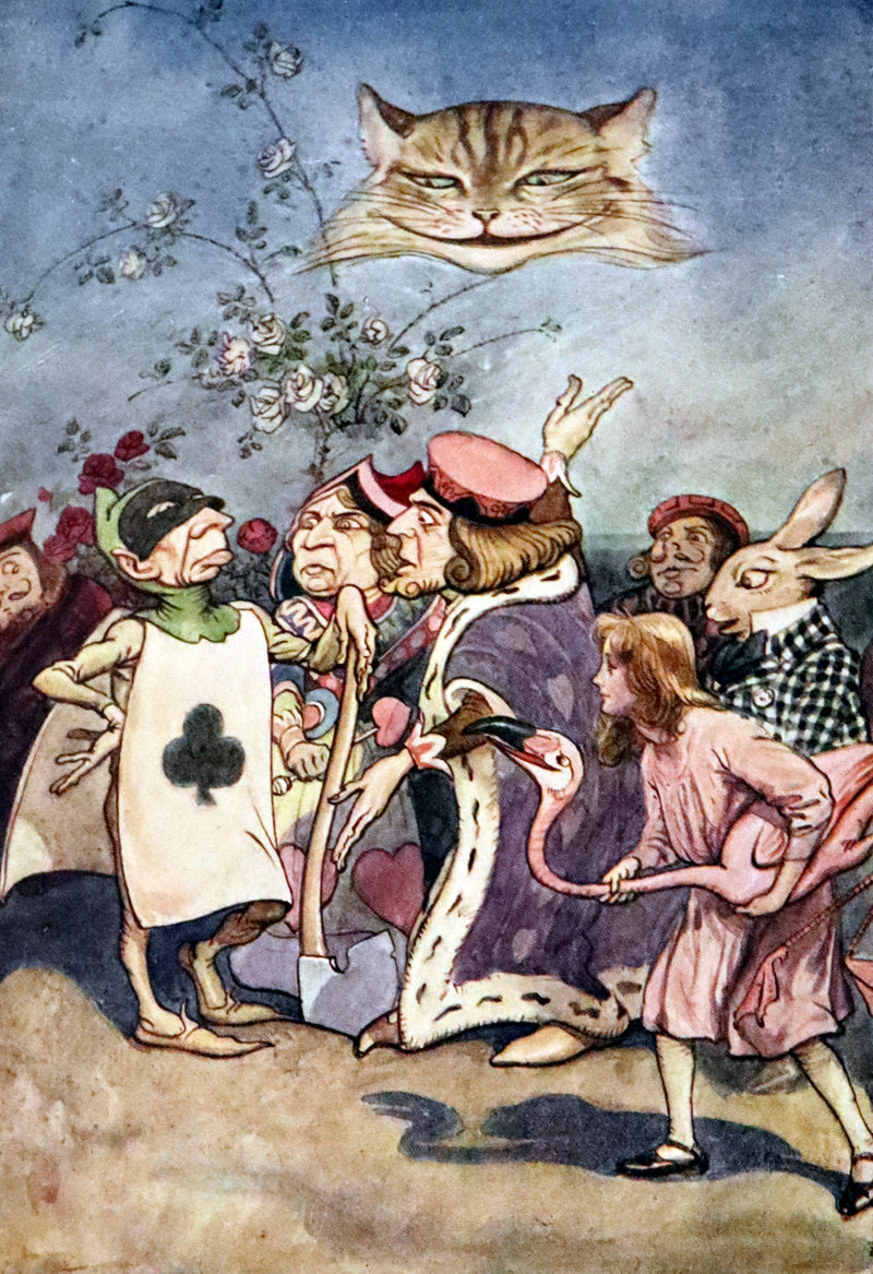 1920 Rare Edition - Alice's Adventures in Wonderland illustrated by George Soper.