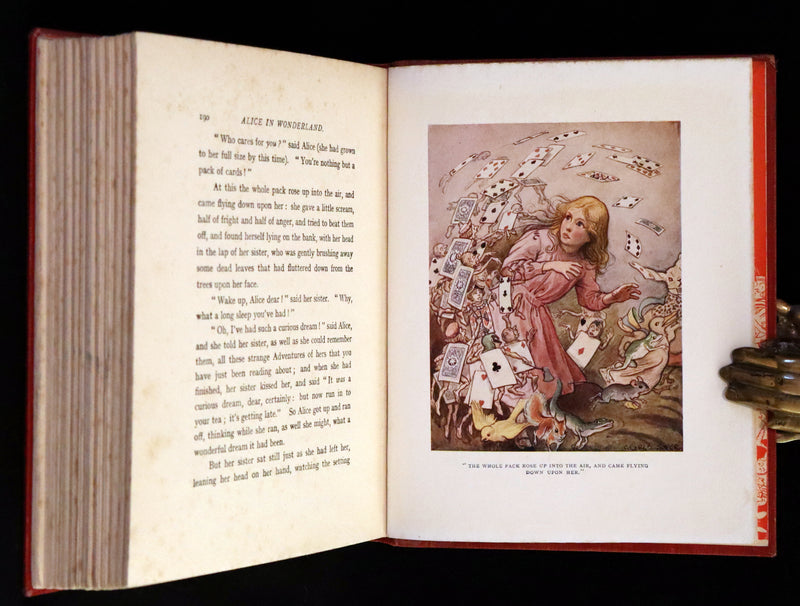 1920 Rare Edition - Alice's Adventures in Wonderland illustrated by George Soper.