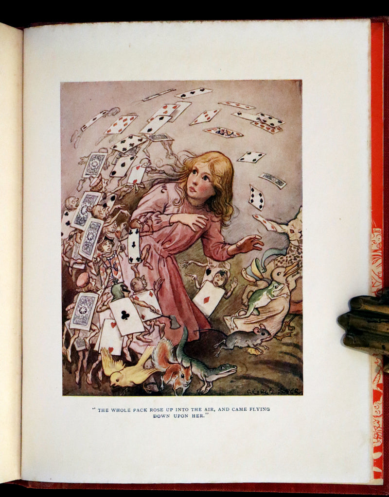 1920 Rare Edition - Alice's Adventures in Wonderland illustrated by George Soper.
