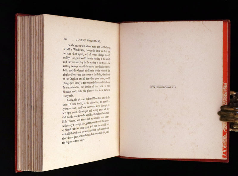 1920 Rare Edition - Alice's Adventures in Wonderland illustrated by George Soper.