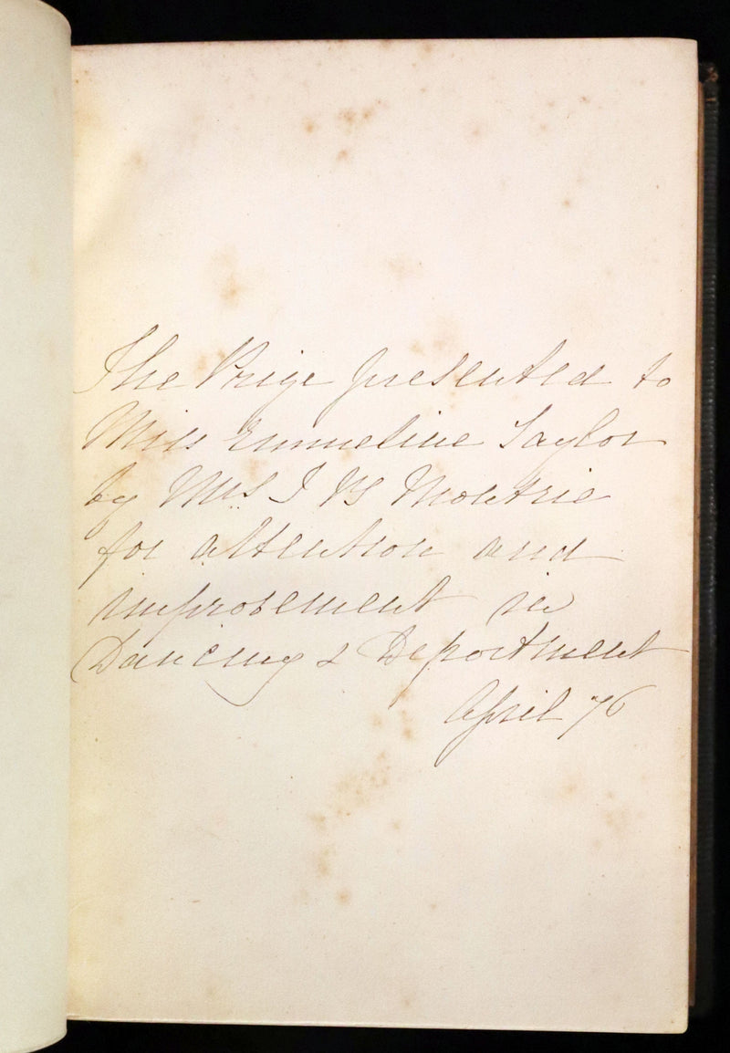 1875 Nice Victorian Binding - The Poetical Works of Henry Wadsworth Longfellow. Illustrated.