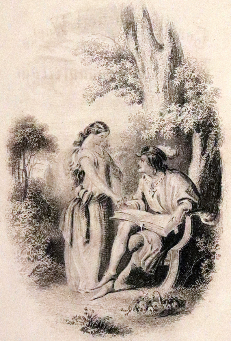 1875 Nice Victorian Binding - The Poetical Works of Henry Wadsworth Longfellow. Illustrated.