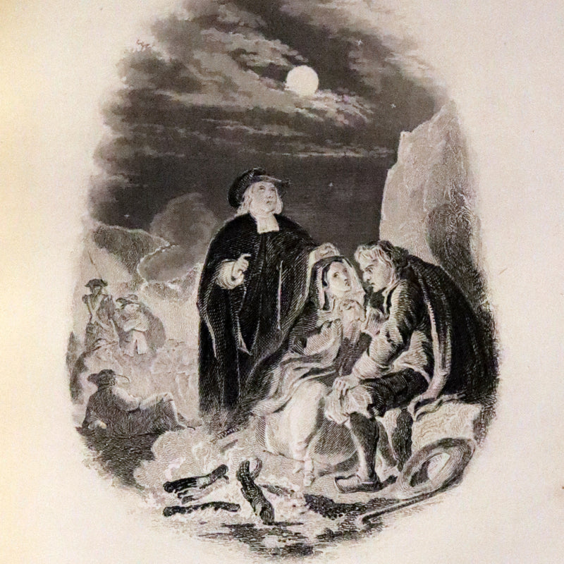 1875 Nice Victorian Binding - The Poetical Works of Henry Wadsworth Longfellow. Illustrated.