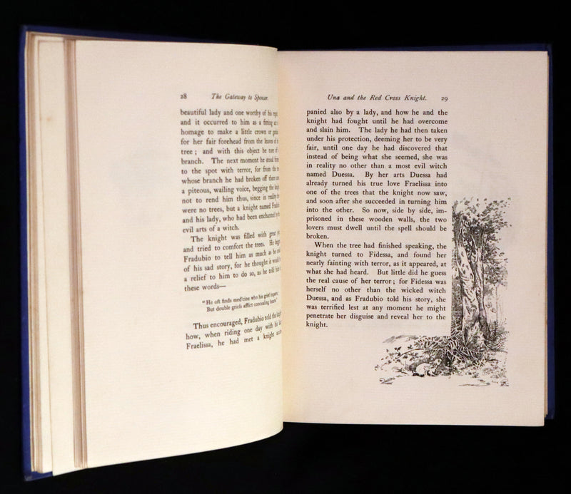 1910 First Edition illustrated by Frank C. Papé ~ The Gateway to Spenser, Stories from The Faërie Queen.